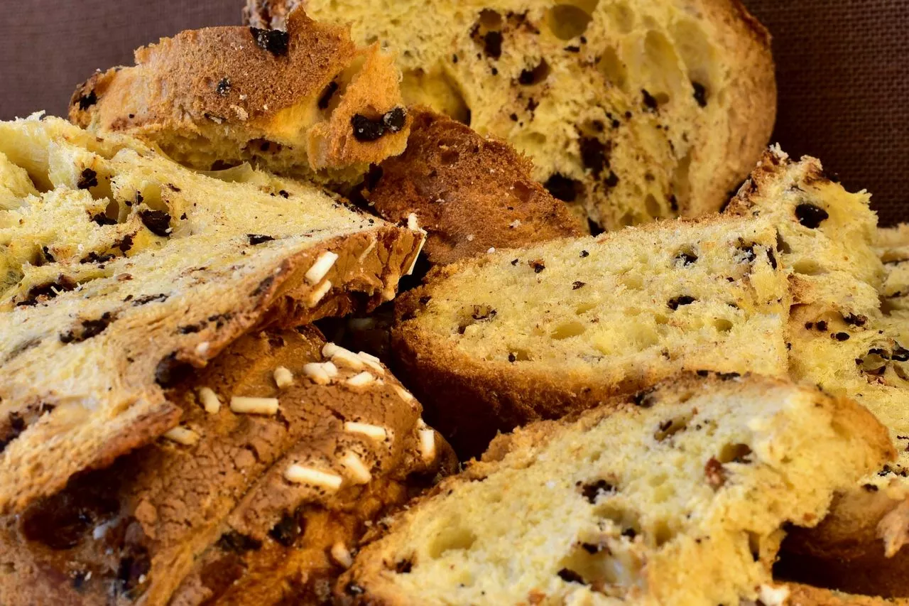 Artisanal chocolate colomba 