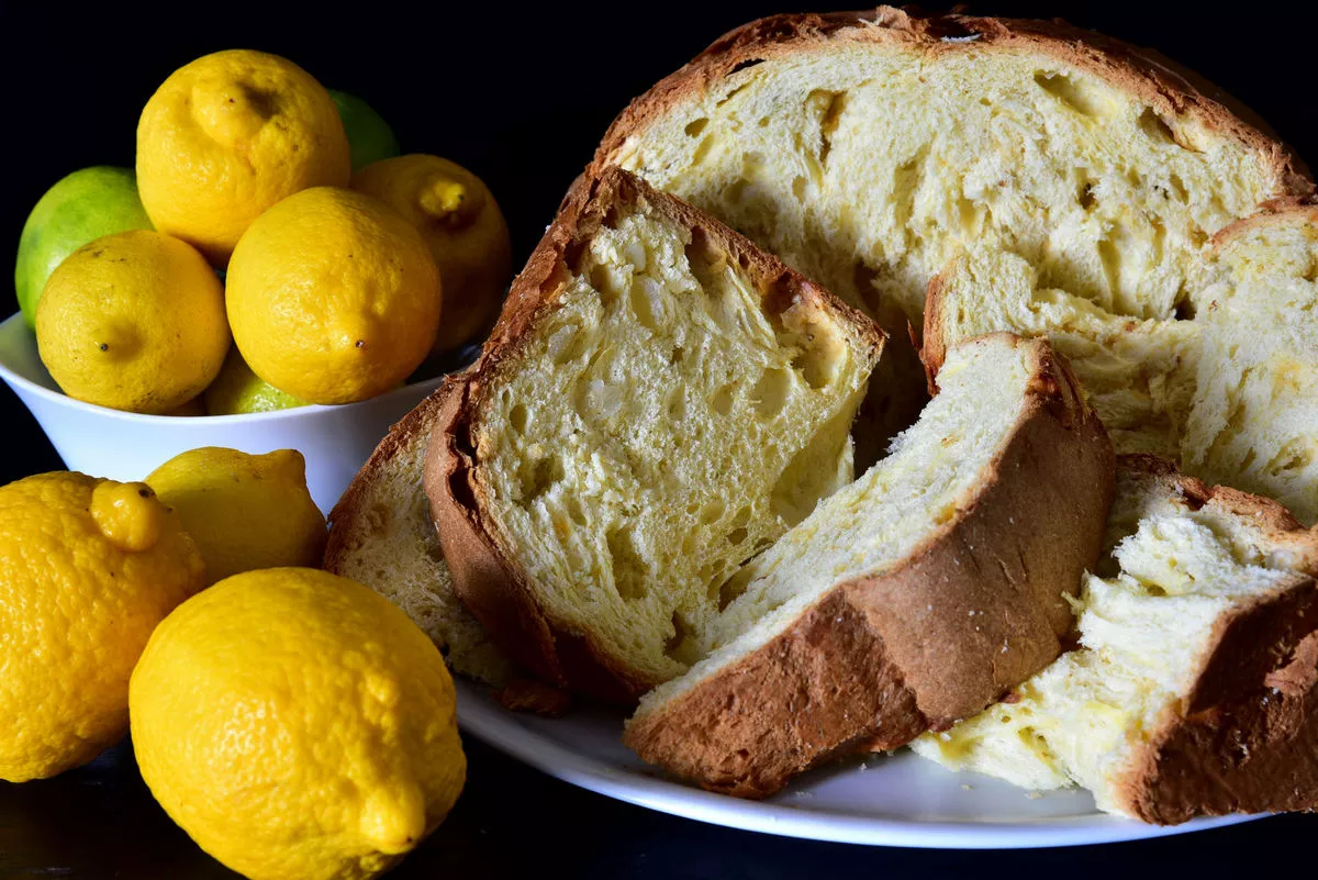 Panettone artigianale al limone